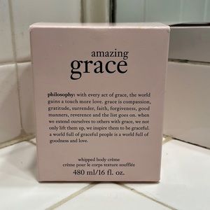 - Philosophy Amazing Grace whipped body crème